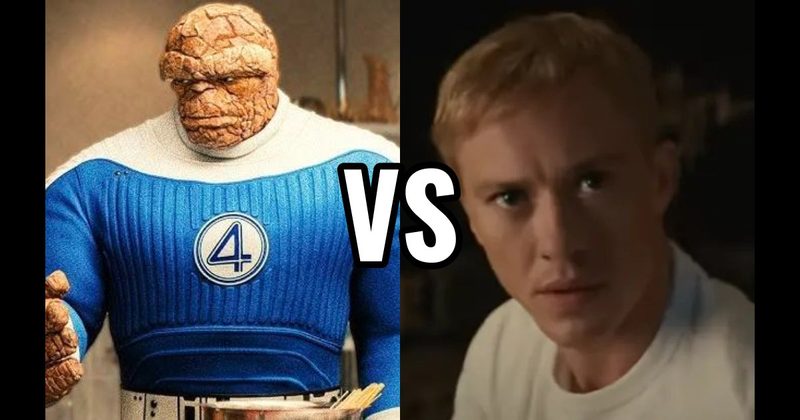 Ben Grimm (The Thing) vs. Johnny Storm (Human Torch)