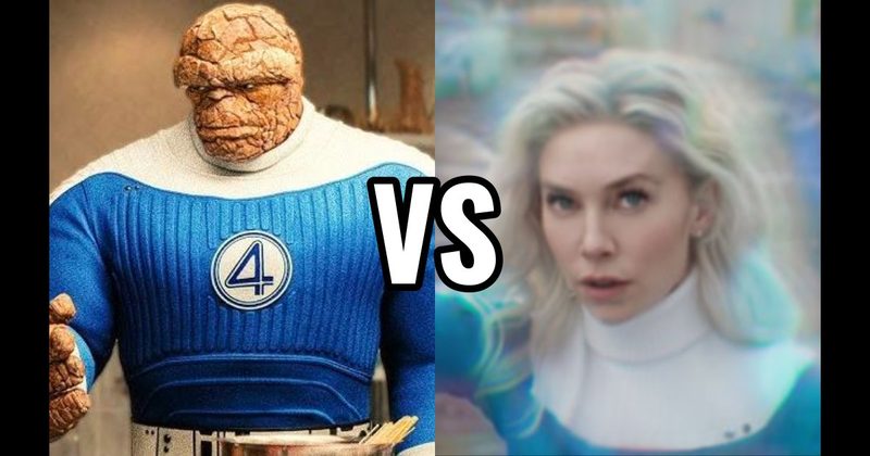 Ben Grimm (The Thing) vs. Sue Storm (Invisible Woman)