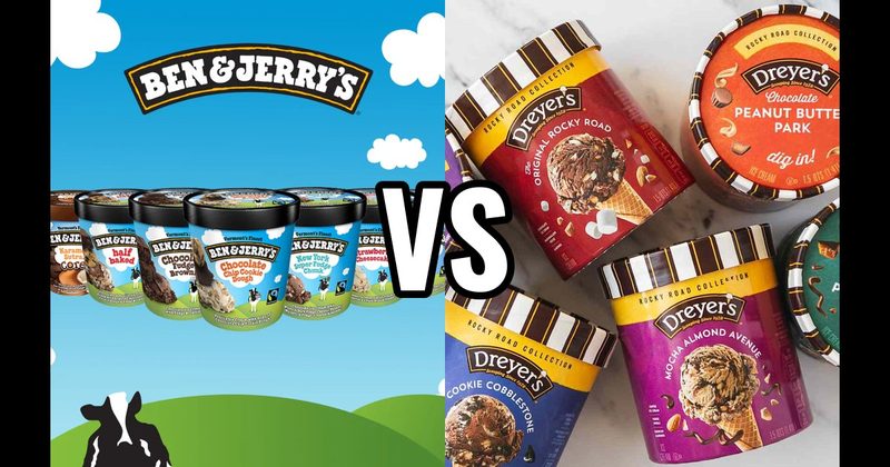 Ben & Jerry’s vs. Dreyer’s / Edy’s