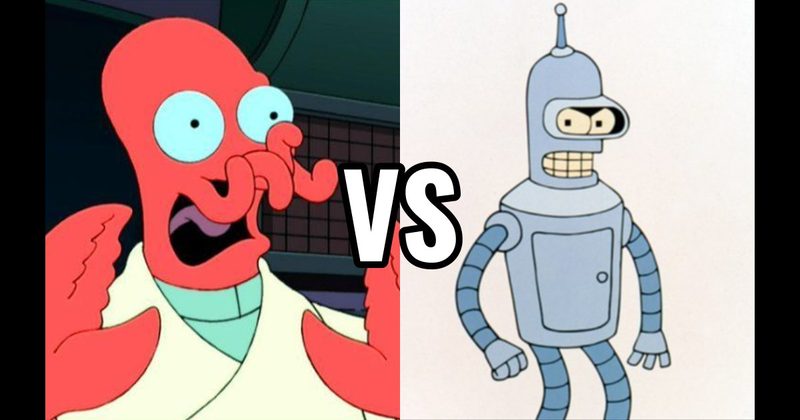 Bender vs. Zoidberg