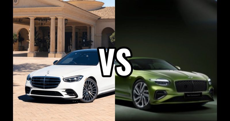 Bentley Continental GT vs. Mercedes-Benz S-Class