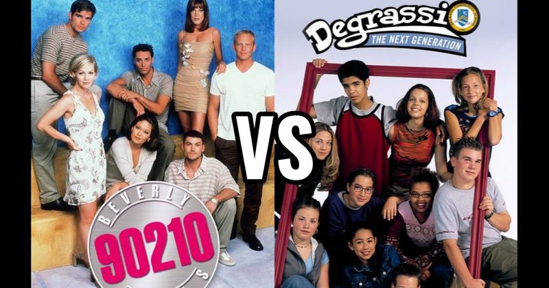 Beverly Hills, 90210 vs. Degrassi: The Next Generation