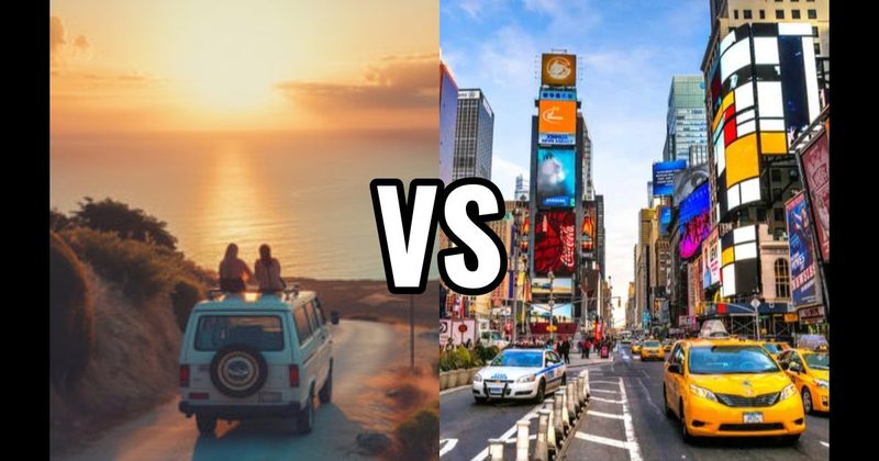 Big-City Getaway vs. Road Trip