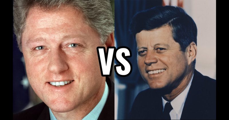 Bill Clinton vs. John F. Kennedy