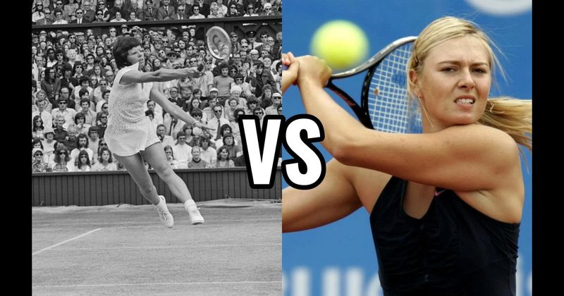 Billie Jean King vs. Maria Sharapova