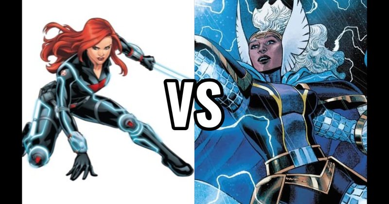 Black Widow vs. Storm