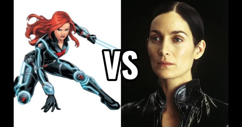 Black Widow vs. Trinity (The Matrix)