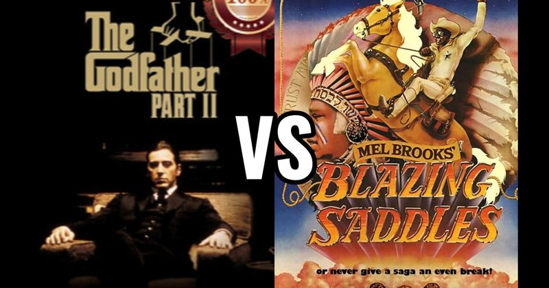 Blazing Saddles vs. Godfather Part II (1974)
