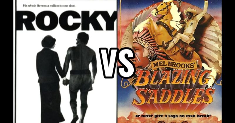 Blazing Saddles vs. Rocky (1976)