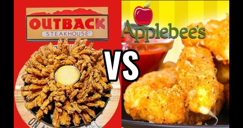 Bloomin’ Onion (Outback Steakhouse) vs. Mozzarella Sticks (Applebee’s)