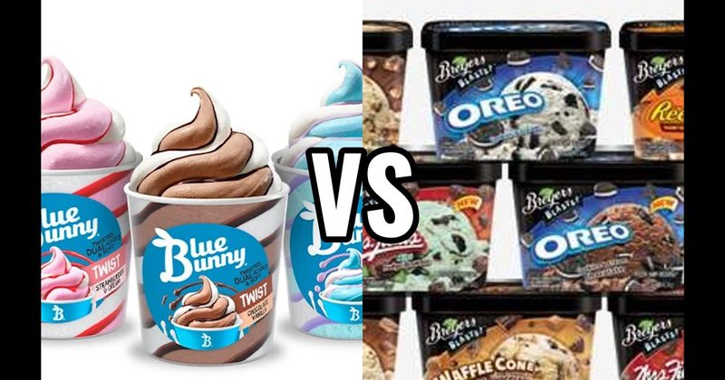 Blue Bunny vs. Breyers