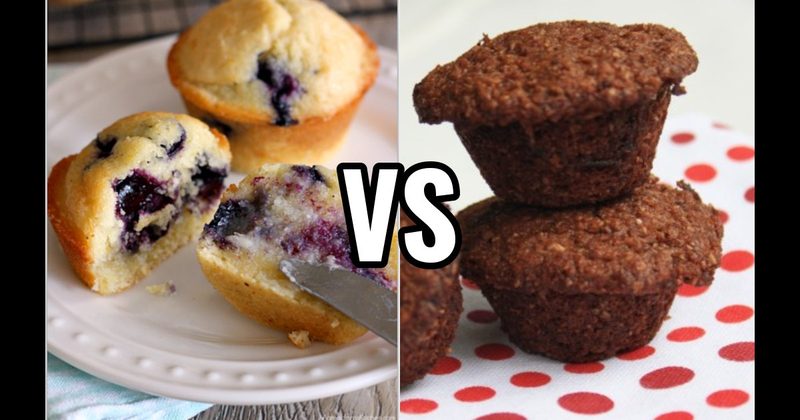 Blueberry Muffin vs. Bran Muffin