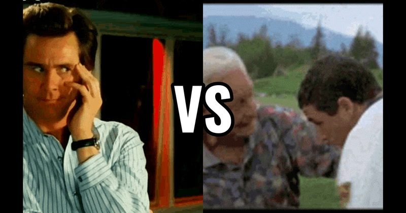 Bob Barker Fight (Happy Gilmore) vs. News Broadcast (Bruce Almighty)