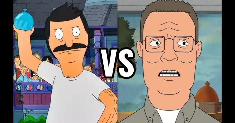 Bob Belcher (Bob’s Burgers) vs. Hank Hill (King of the Hill)