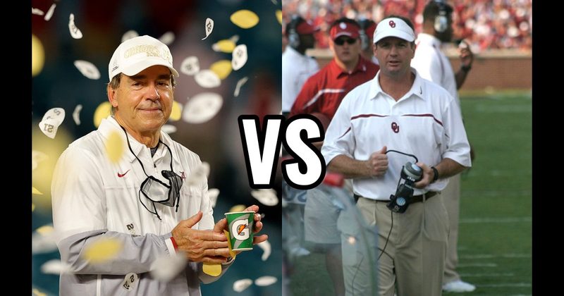 Bob Stoops vs. Nick Saban