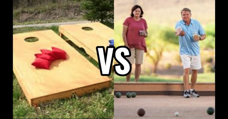 Bocce Ball vs. Cornhole