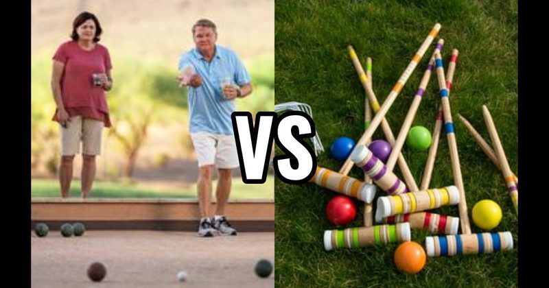 Bocce Ball vs. Croquet