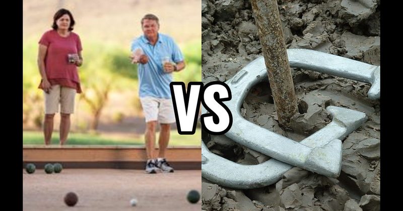 Bocce Ball vs. Horseshoes