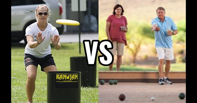 Bocce Ball vs. Kan Jam