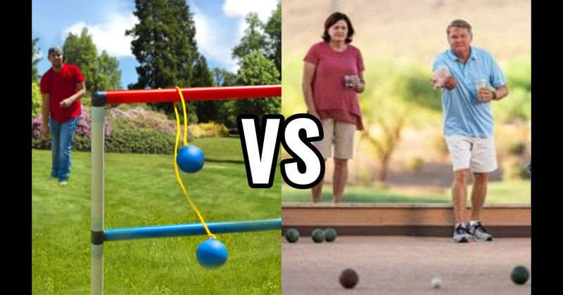 Bocce Ball vs. Ladder Toss