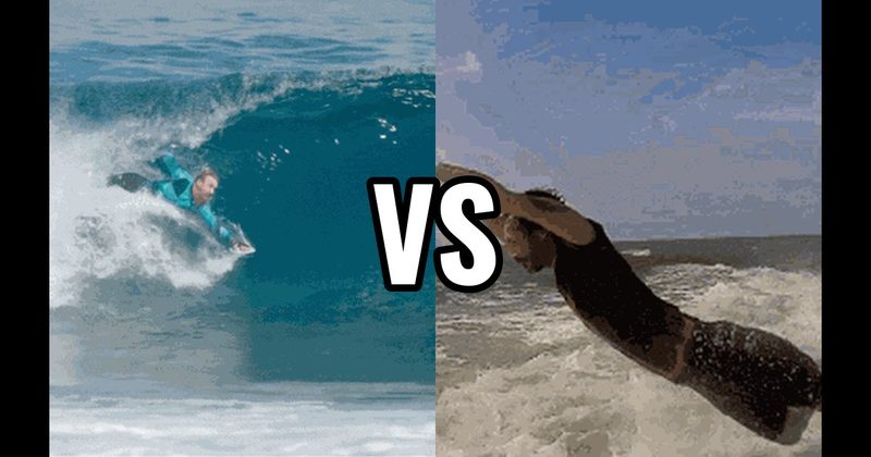 Body Surf vs. Jump Waves