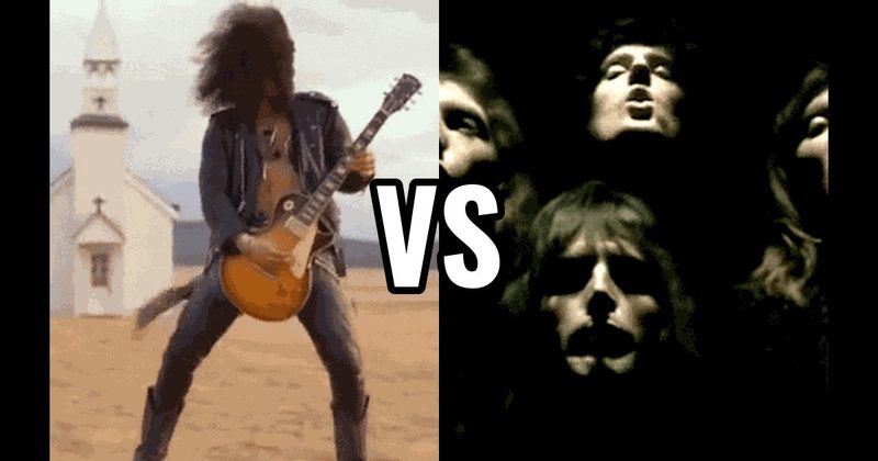 Bohemian Rhapsody (Queen) vs. November Rain (Guns N’ Roses)