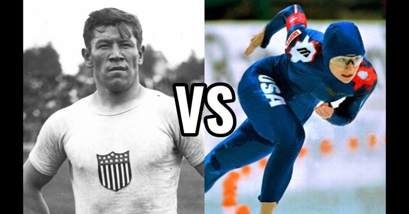 Bonnie Blair vs. Jim Thorpe