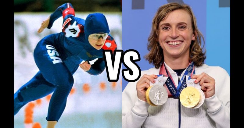 Bonnie Blair vs. Katie Ledecky