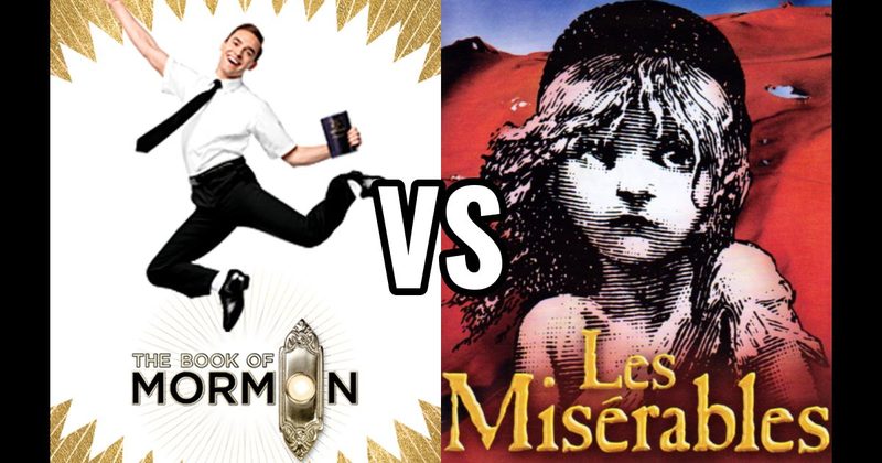 Book of Mormon vs. Les Misérables