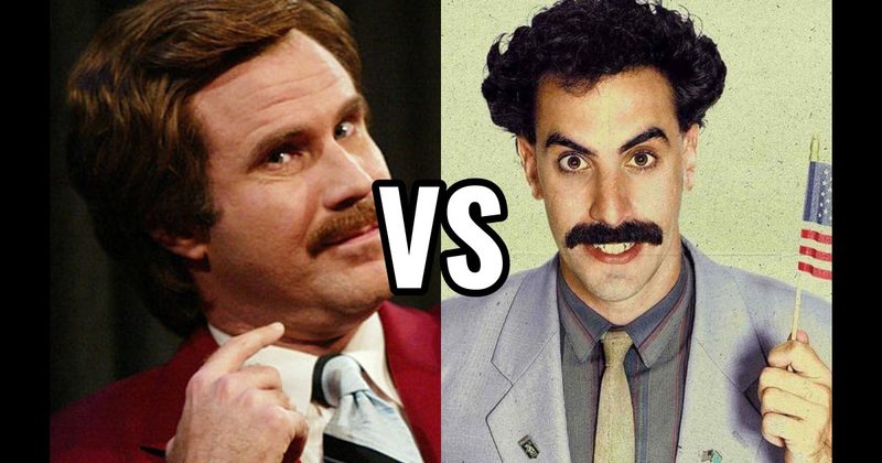 Borat Sagdiyev (Borat) vs. Ron Burgundy (Anchorman)