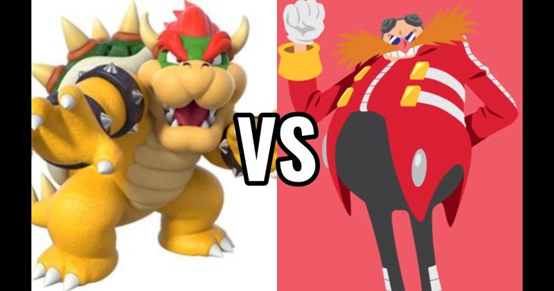 Bowser (Super Mario) vs. Dr. Eggman (Sonic the Hedgehog)