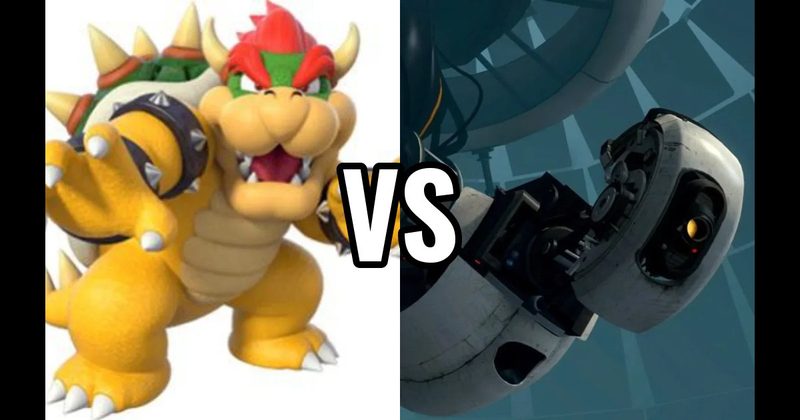 Bowser (Super Mario) vs. GLaDOS (Portal)