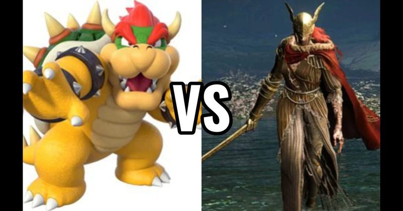 Bowser (Super Mario) vs. Malenia (Elden Ring)