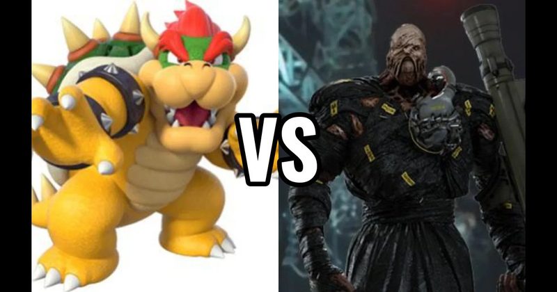 Bowser (Super Mario) vs. Nemesis (Resident Evil 3)