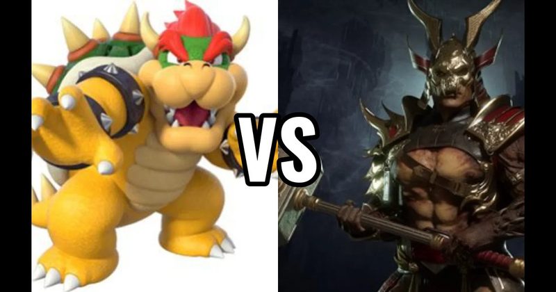 Bowser (Super Mario) vs. Shao Kahn (Mortal Kombat)