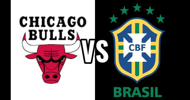 Brazil National Football Team (Soccer) vs. Chicago Bulls (NBA)