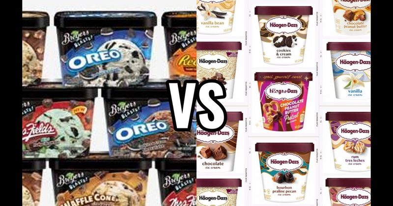 Breyers vs. Häagen-Dazs