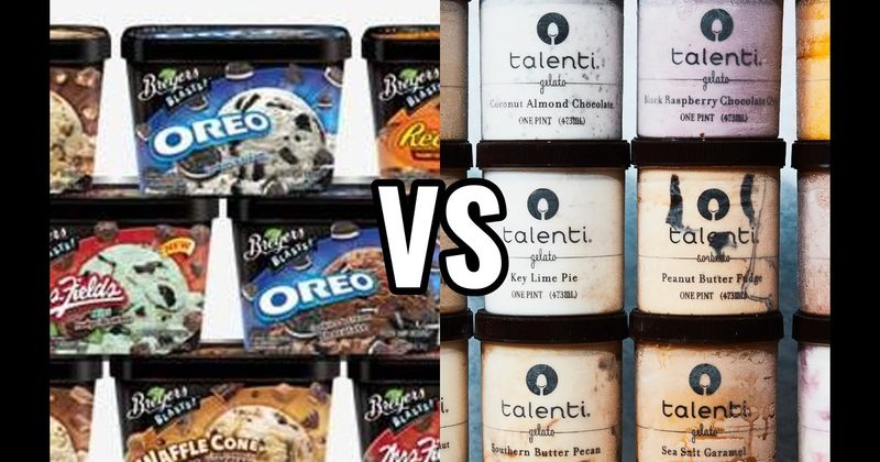 Breyers vs. Talenti Gelato & Sorbetto