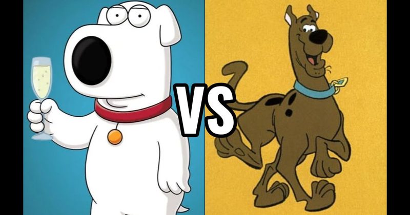 Brian Griffin (Family Guy) vs. Scooby-Doo (Scooby-Doo)