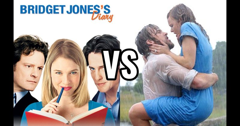 Bridget Jones's Diary vs. The Notebook