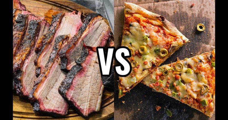 Brisket vs. Cold Pizza
