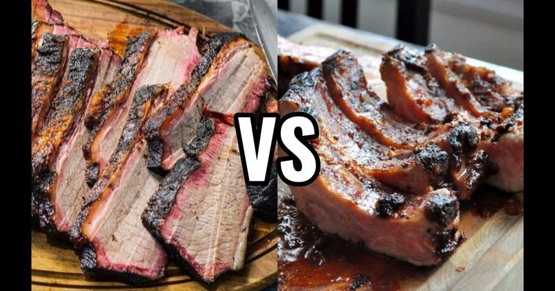 Brisket vs. Pork Ribs