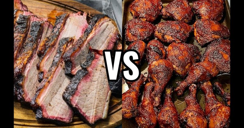 Brisket vs. Smoked Chicken