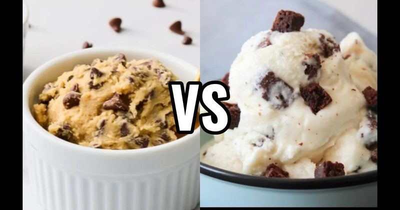 Brownie Pieces vs. Cookie Dough