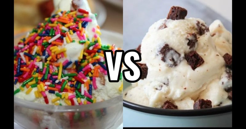 Brownie Pieces vs. Sprinkles