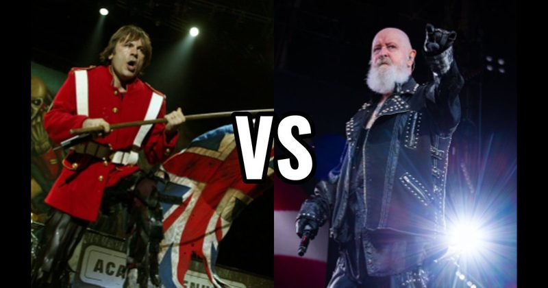 Bruce Dickinson (Iron Maiden) vs. Rob Halford (Judas Priest)