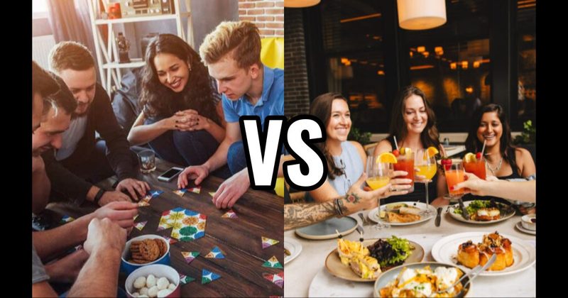 Brunch with Friends vs. Game Night
