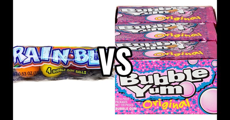 Bubble Yum vs. Rain-Blo