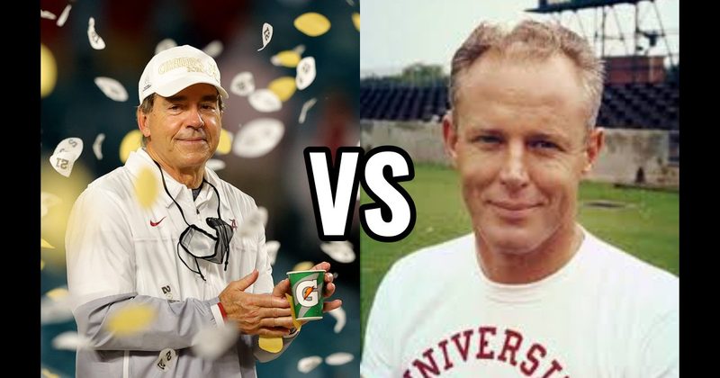 Bud Wilkinson vs. Nick Saban