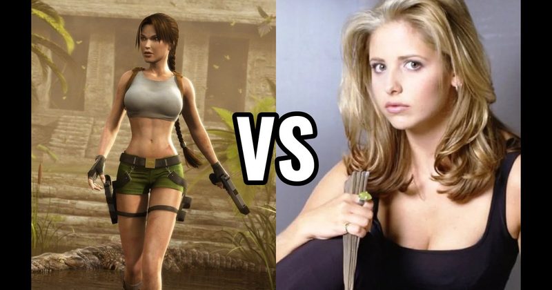 Buffy Summers (Buffy the Vampire Slayer) vs. Lara Croft (Tomb Raider)